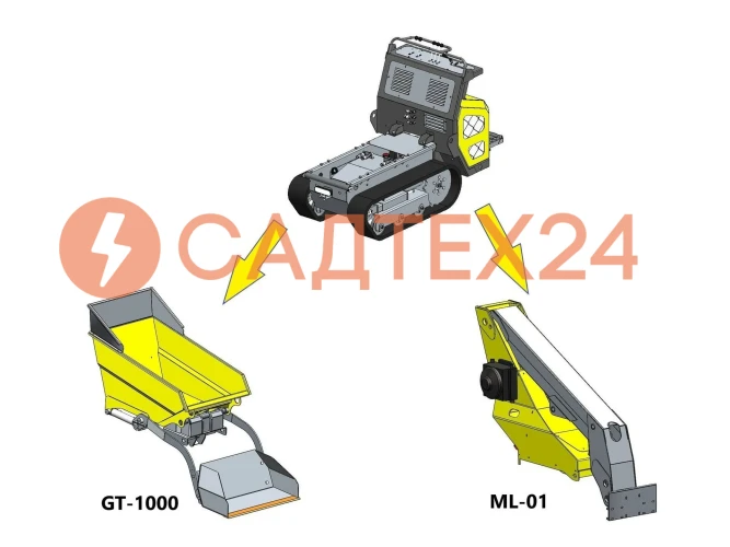 Сменный модуль Baumech стрела ML-01 (для мини-думпера)