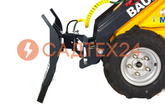 Мини-погрузчик BAUMECH ML-02, дв.Zongshen GB460E + гидравлический отвал 120 см