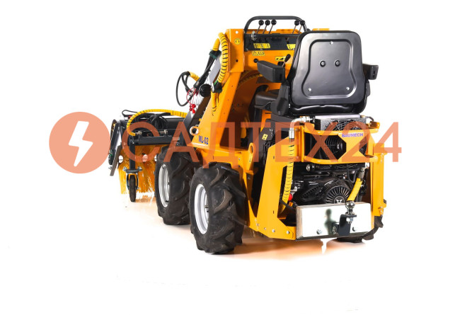 Мини-погрузчик BAUMECH ML-02, дв.Zongshen GB460E + гидравлическая щётка 115 см
