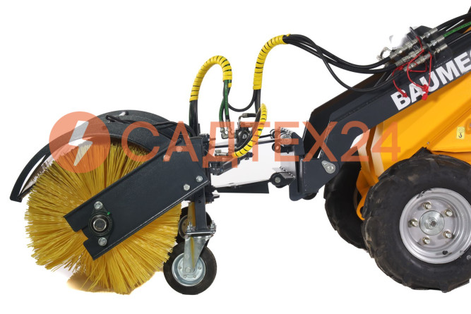 Мини-погрузчик BAUMECH ML-02, дв.Zongshen GB460E + гидравлическая щётка 115 см