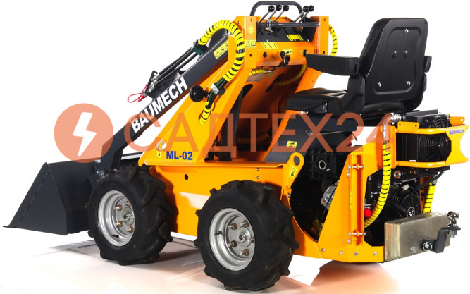 Мини-погрузчик BAUMECH ML-02, дв.Zongshen GB460E + ковш универсальный 110 см