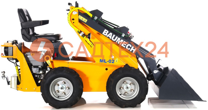 Мини-погрузчик BAUMECH ML-02, дв.Zongshen GB460E + ковш универсальный 110 см
