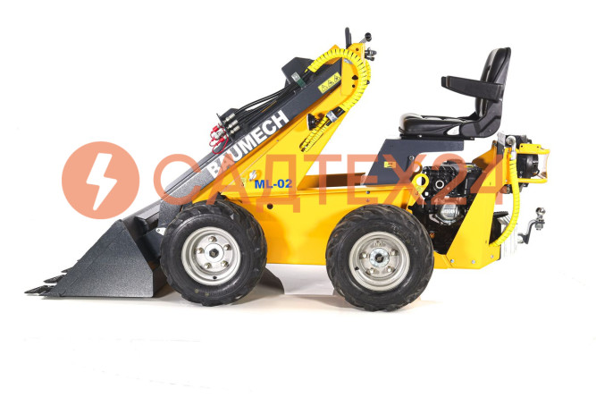 Мини-погрузчик BAUMECH ML-02, дв.Zongshen GB460E + ковш универсальный 90 см