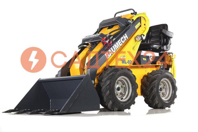Мини-погрузчик BAUMECH ML-02, дв.Zongshen GB460E + ковш универсальный 90 см
