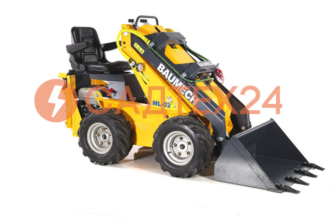 Мини-погрузчик BAUMECH ML-02, дв.Zongshen GB460E + ковш универсальный 90 см