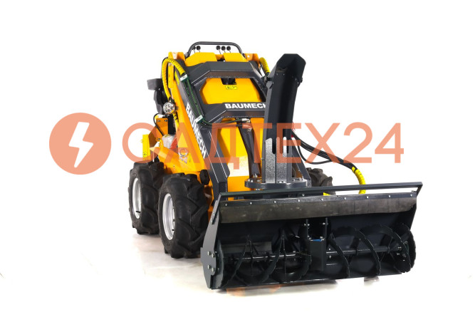 Мини-погрузчик BAUMECH ML-02, дв.Zongshen GB460E + роторный снегоуборщик 110 см