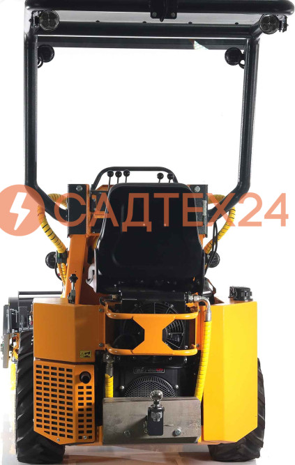 Мини-погрузчик BAUMECH ML-02 Pro, дв.Zongshen GB750 инж. + гидравл.щётка 115см + каркас безопасн