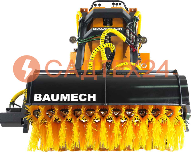 Мини-погрузчик BAUMECH ML-02 Pro, дв.Zongshen GB750 инж. + гидравл.щётка 115см