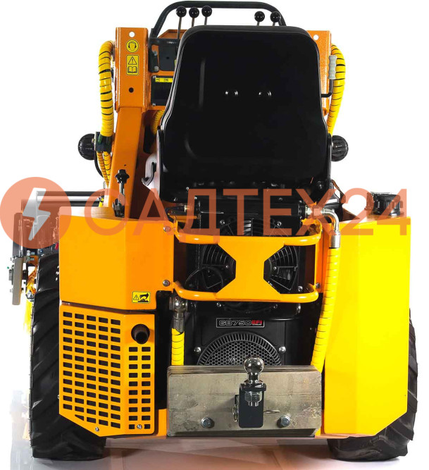 Мини-погрузчик BAUMECH ML-02 Pro, дв.Zongshen GB750 инж. + гидравл.щётка 115см