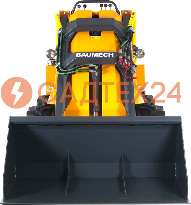 Мини-погрузчик BAUMECH ML-02 Pro, дв.Zongshen GB750 инж. + ковш для снега 120 см
