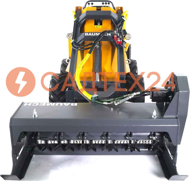 Мини-погрузчик BAUMECH ML-02 Pro, дв.Zongshen GB750 инж. + мульчер 110см
