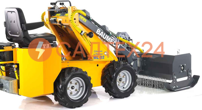 Мини-погрузчик BAUMECH ML-02 Pro, дв.Zongshen GB750 инж. + мульчер 110см