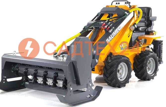 Мини-погрузчик BAUMECH ML-02 Pro, дв.Zongshen GB750 инж. + мульчер 110см