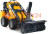 Мини-погрузчик BAUMECH ML-02 Pro, дв.Zongshen GB750 инж.+ роторный снегоуборщик 110 см