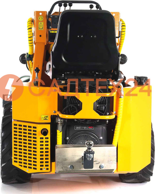 Мини-погрузчик BAUMECH ML-02 Pro, дв.Zongshen GB750 инж.+ роторный снегоуборщик 110 см