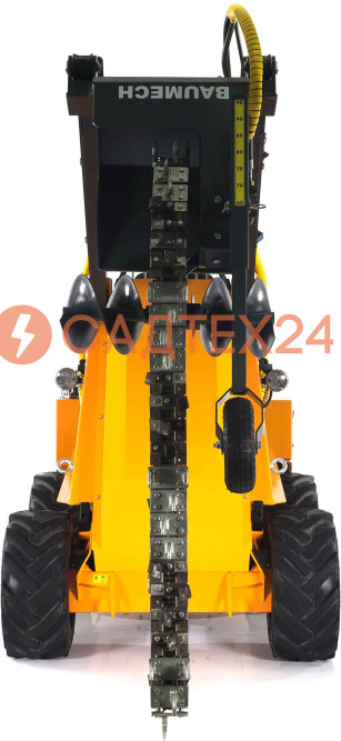 Мини-погрузчик BAUMECH ML-02 Pro, дв.Zongshen GB750 инж. + траншеекопатель 90 см