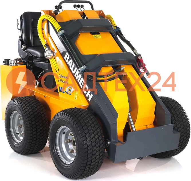 Мини-погрузчик BAUMECH ML-02 Pro, дв.Zongshen GB750 инж. на газонных колесах