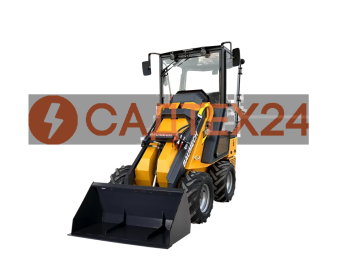 Мини-погрузчик BAUMECH ML-02 Pro, дв.Zongshen GB750 инж. с зимней кабиной + ковш универсальный 110см