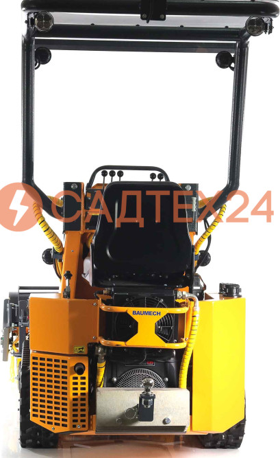 Мини-погрузчик BAUMECH ML-03 Pro, дв.Zongshen GB750 инж. + гидравл.щетка 115см + каркас безопасн