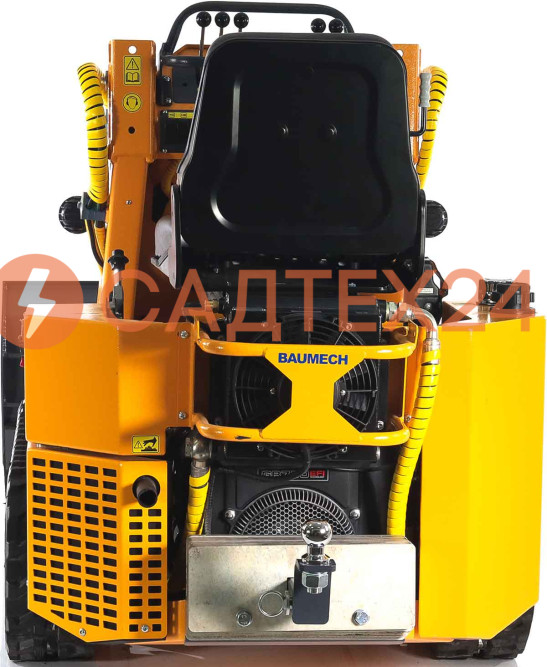 Мини-погрузчик BAUMECH ML-03 Pro, дв.Zongshen GB750 инж. +  гидравлический отвал 120 см