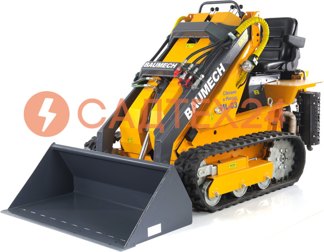 Мини-погрузчик BAUMECH ML-03 Pro, дв.Zongshen GB750 инж. + ковш универсальный 110см