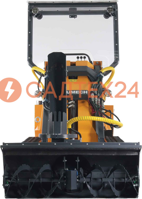 Мини-погрузчик BAUMECH ML-03 Pro, дв.Zongshen GB750 инж. + роторн.снегоуборщ. 110см + каркас безопас