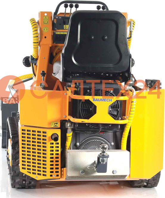 Мини-погрузчик BAUMECH ML-03 Pro, дв.Zongshen GB750 инж. + роторный снегоуборщик 110 см