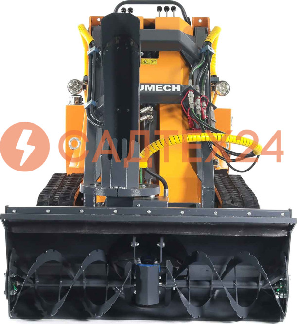 Мини-погрузчик BAUMECH ML-03 Pro, дв.Zongshen GB750 инж. + роторный снегоуборщик 110 см