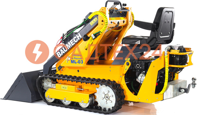 Мини-погрузчик BAUMECH ML-03, дв.Zongshen GB460E + ковш универсальный 110 см