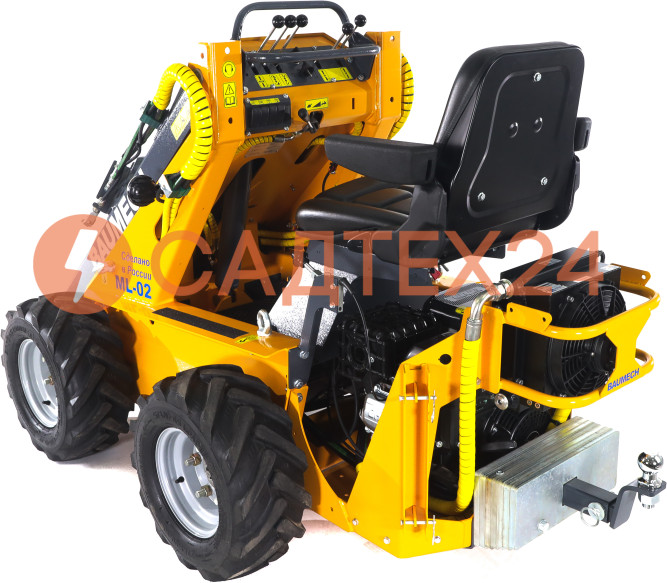 Мини-погрузчик BAUMECH ML-02, двиг. Zongshen GB460E инжектор