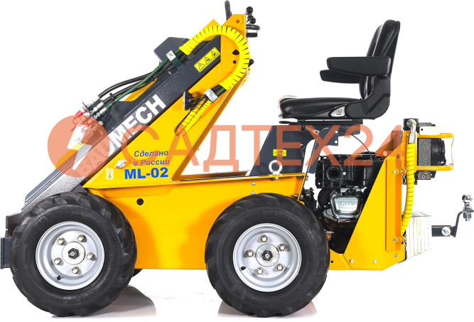 Мини-погрузчик BAUMECH ML-02, двиг. Zongshen GB460E инжектор