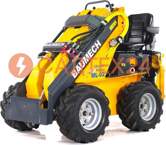 Мини-погрузчик BAUMECH ML-02, двиг. Zongshen GB460E инжектор