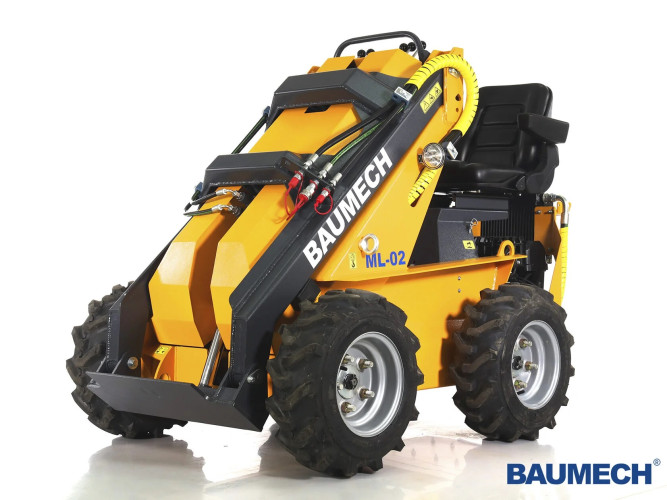 Мини-погрузчик BAUMECH ML-02, двиг. Honda GX390