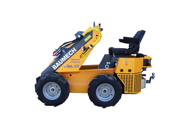 Мини-погрузчик BAUMECH ML-02 PRO, двиг. Honda GX630