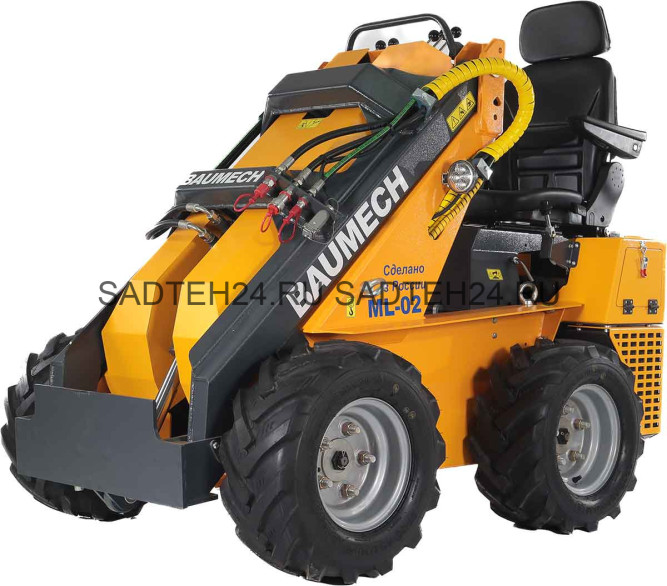 Мини-погрузчик BAUMECH ML-02 PRO, двиг. Honda GX630