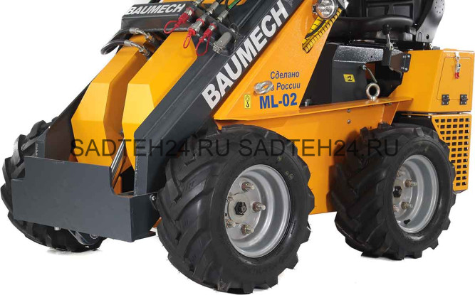 Мини-погрузчик BAUMECH ML-02 PRO, двиг. Honda GX630