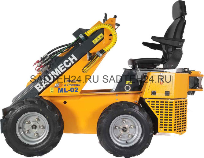 Мини-погрузчик BAUMECH ML-02 PRO, двиг. Honda GX630