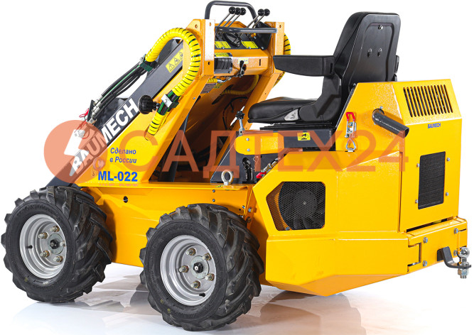 Мини-погрузчик BAUMECH ML-022 Pro (Zongshen GB750 EFI инжектор + капот)