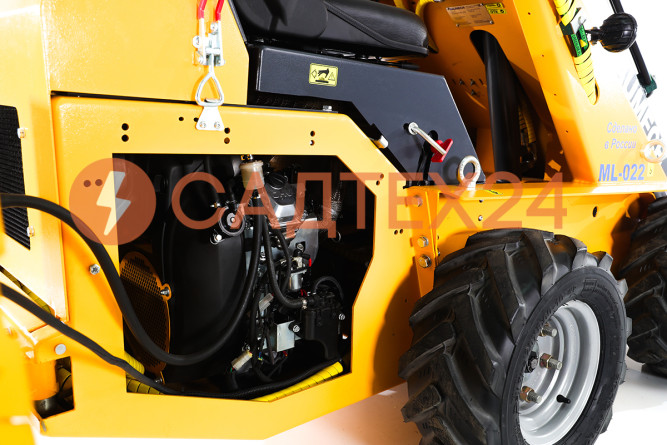 Мини-погрузчик BAUMECH ML-022 Pro (Zongshen GB750 EFI инжектор + капот)