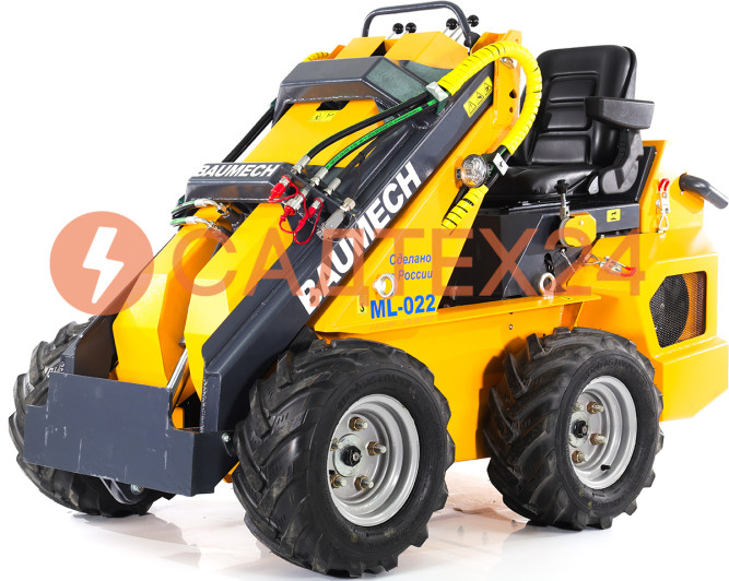 Мини-погрузчик BAUMECH ML-022 Pro (Zongshen GB750 EFI инжектор + капот)