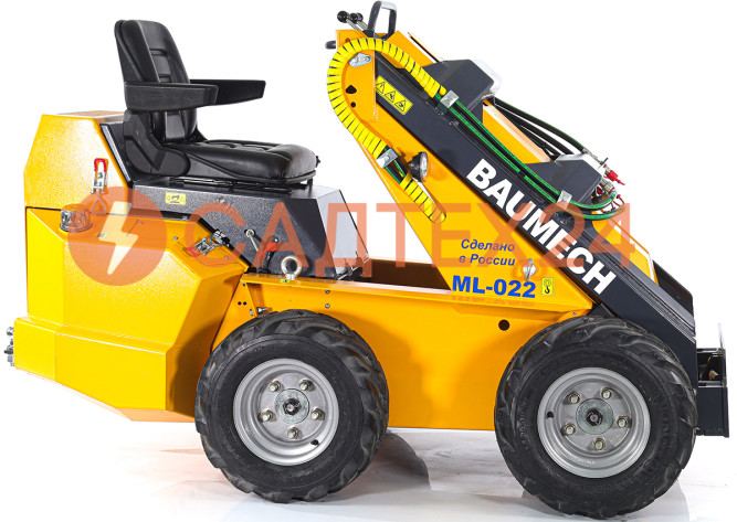 Мини-погрузчик BAUMECH ML-022 Pro (Zongshen GB750 EFI инжектор + капот)