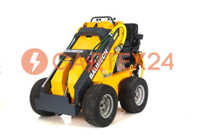 Мини-погрузчик BAUMECH ML-02, дв. Zongshen GB460E, на газонных колесах