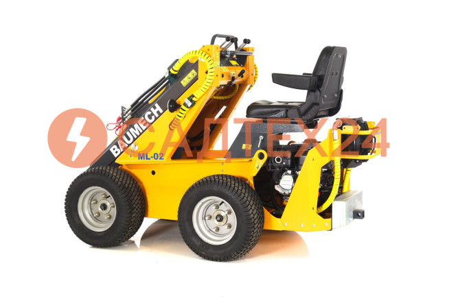Мини-погрузчик BAUMECH ML-02, дв. Zongshen GB460E, на газонных колесах